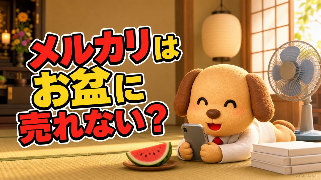 🏮メルカリはお盆に売れない？答えはNO。2年とも「月イチの最高額」はお盆に出ました