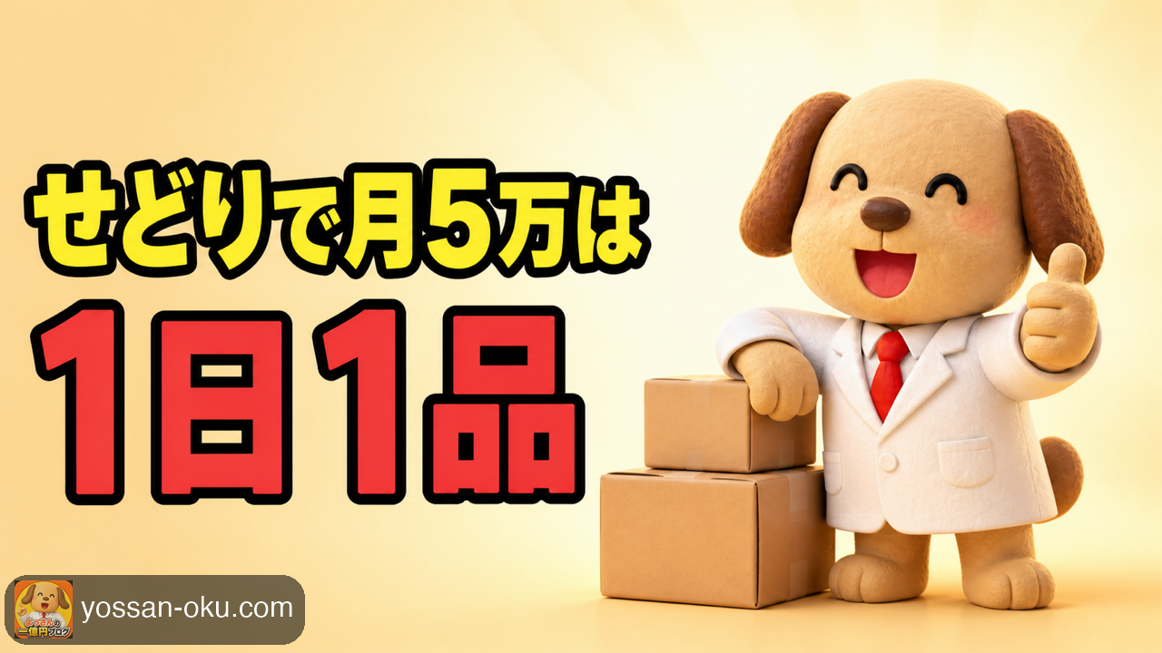 🗺️【月100品売る人が解説】せどりで月5万は何品売れば届く？平均単価1,800円・実測でわかった「1日1品」の答え